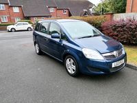 Used Vauxhall Zafira 2011 Blue MPV