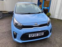 Used Kia Picanto 2020 Blue Hatchback