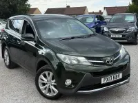 Used Toyota RAV4 147 HP (108 kW) 2013 Green SUV