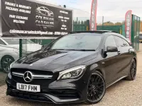 Used Mercedes CLA45 AMG 381 HP (280 kW) 2017 Black Coupe