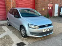 Used VW Polo S 70 HP (51 kW) 2011 Silver Hatchback