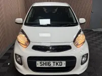 Used Kia Picanto 84 HP (61 kW) 2016 White Hatchback