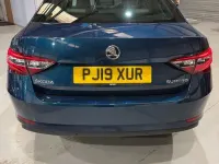 Used Skoda Superb SE L Executive 2019 Blue Hatchback