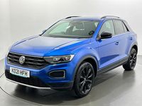 Used VW T-Roc Black Edition 110 HP (80 kW) 2021 Blue SUV