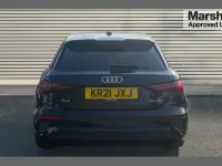 Begagnad Audi A3 Comfort 150 HK (110 kW) 2021 Svart Sedan