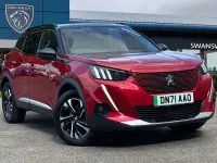 Used Peugeot 2008 GTi 100 kW (136 HP) 2021 Red SUV