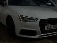 Used Audi A4 Black Edition 150 HP (110 kW) 2017 White Sedan