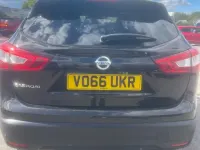Used Nissan Qashqai N-Connecta 110 HP (80 kW) 2016 Black SUV