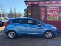 Used Ford Fiesta Titanium 2009 Blue Hatchback