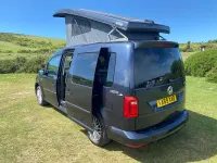 Used VW Caddy S 102 HP (75 kW) 2019 Blue MPV