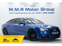 Used Audi A5 Sportback Advanced 190 HP (139 kW) 2016 Blue Hatchback