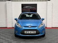 Used Ford Fiesta Zetec 2011 Blue Hatchback