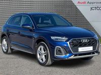 Used Audi Q5 S-Line 200 HP (147 kW) 2023 Blue SUV