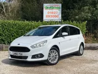 Used Ford S-MAX Zetec 160 HP (117 kW) 2016 White MPV