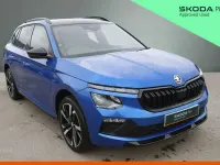 Used Skoda Kamiq Monte Carlo 115 HP (84 kW) 2024 Blue SUV