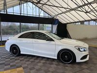 Used Mercedes CLA220 AMG line 2018 White Sedan