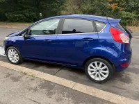 Used Ford Fiesta Titanium 2015 Blue Hatchback