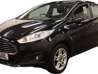 Used Ford Fiesta Zetec 2013 Black Hatchback