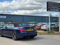 Used Audi RS5 Comfort 450 HP (330 kW) 2013 Blue Cabriolet