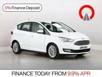 Używany Ford C-MAX Titanium 125 KM (91 kW) 2019 Biały Minivan
