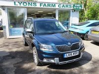 Used Skoda Yeti SE 110 HP (80 kW) 2016 Blue SUV
