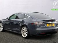 used Tesla Model S HATCHBACK 307kW 90kWh Dual Motor 5dr Auto [21in Alloy Wheels - Turbine - Silver,Smart Air Suspension]