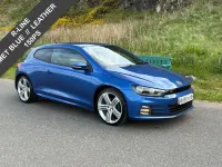 Used VW Scirocco R-line 2015 Blue Coupe