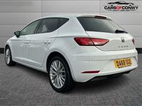 Used Seat Leon SE Dynamic 115 HP (84 kW) 2019 White Hatchback