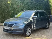 Used Skoda Karoq SE L 115 HP (84 kW) 2018 Grey SUV