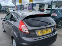 Used Ford Fiesta Titanium 100 HP (73 kW) 2017 Grey Hatchback