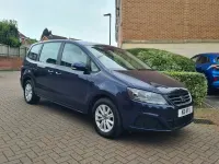 Usado Seat Alhambra 150 HP (110 kW) 2016 Azul Monovolume