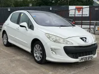 Used Peugeot 308 2009 White Hatchback