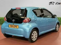 Used Toyota Aygo 2014 Blue Hatchback