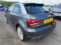 Used Audi A1 S-Line 125 HP (91 kW) 2018 Grey Hatchback