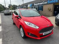 Used Ford Fiesta Titanium 2013 Red Hatchback