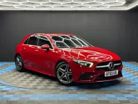 Used Mercedes A200 AMG Line Premium 2019 Red Hatchback