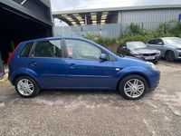 Usado Ford Fiesta Ghia 2008 Azul Citadino