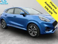 Used Ford Puma ST-Line 125 HP (91 kW) 2021 Blue SUV