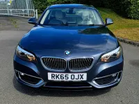 Begagnad BMW 218 Luxury Line 2015 Grå Sportkupé