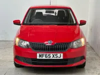 Used Skoda Fabia 2015 Red Hatchback