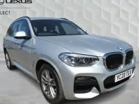 Used BMW X3 M Sport 190 HP (139 kW) 2020 Silver SUV