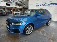 Usado Audi Q3 S-line plus 184 HP (135 kW) 2016 Azul SUV