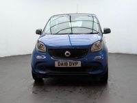 Used Smart ForFour Passion 71 HP (52 kW) 2018 Black Hatchback