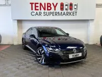 Usado VW Arteon R-line 150 HP (110 kW) 2018 Azul Citadino