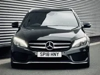Używany Mercedes C220 AMG line 2018 Czarny Kombi