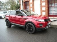 Used Land Rover Range Rover evoque Pure 190 HP (139 kW) 2013 Red Estate