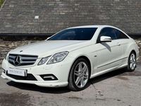 Used Mercedes E350 2010 White Coupe