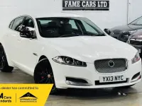 Used Jaguar XF Luxury 163 HP (119 kW) 2013 White Sedan
