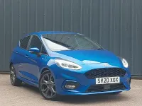 Used Ford Fiesta ST-Line 95 HP (69 kW) 2020 Blue Hatchback