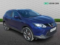 Used Nissan Qashqai N-TEC 110 HP (80 kW) 2015 Blue SUV